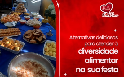 Alternativas deliciosas para atender à diversidade alimentar na sua festa